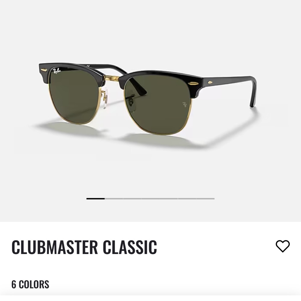 Ray Ban Clubmaster Sunglasses
